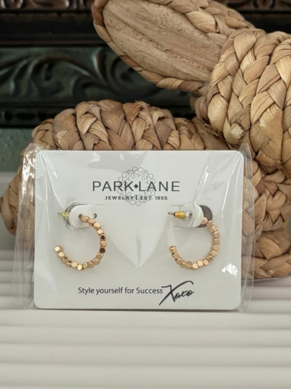 Park Lane Hazy Earrings in Gold